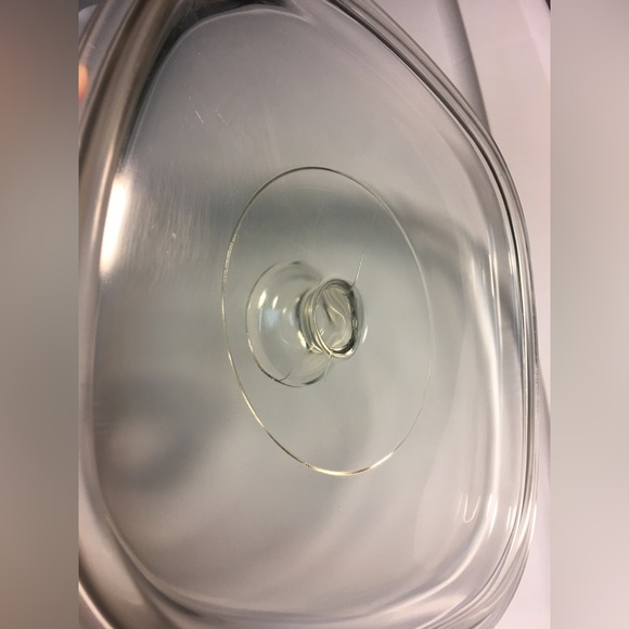 Vintage Corningware Shell Oil Blue Macrame 3qt - Picture 12 of 12